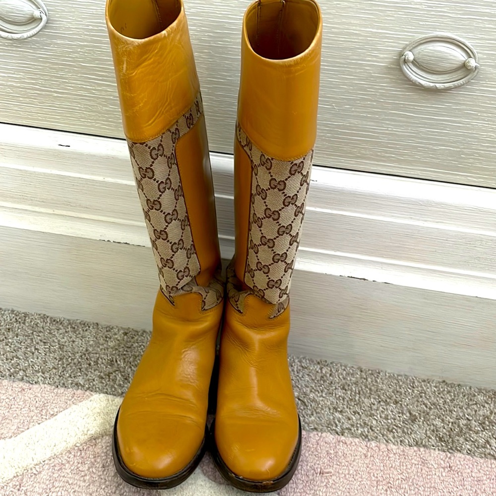 Vintage Gucci Riding Boot